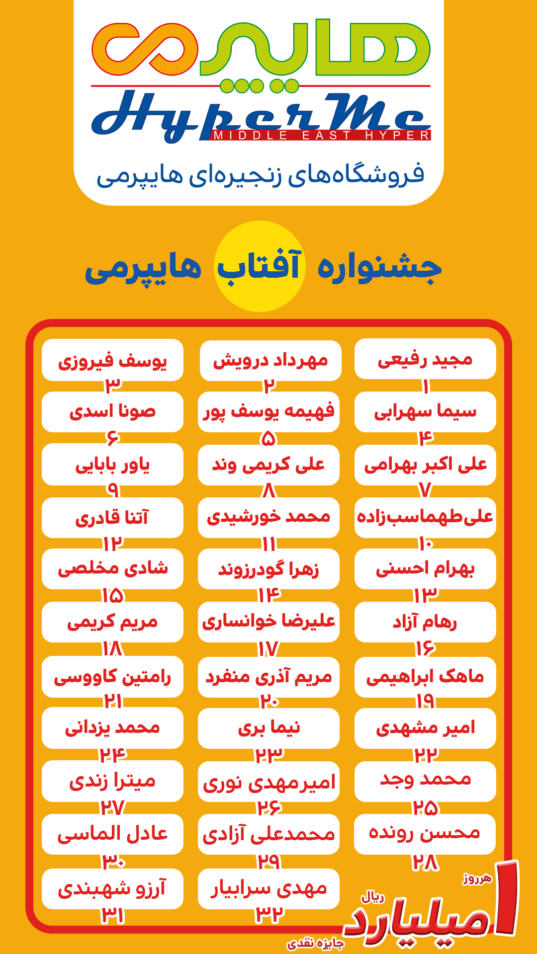 استوری برندگان نهایی 32